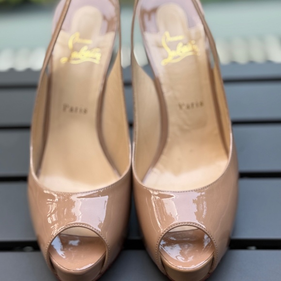 Christian Louboutin - Slingback Heels - size 40 - Picture 1 of 6